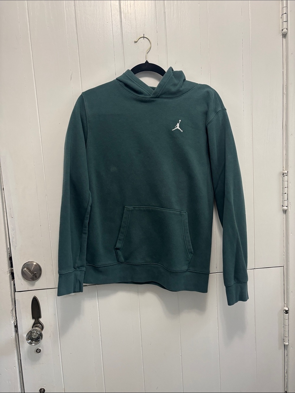 Jordan Boys Green Pullover Hoodie
